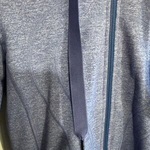 lululemon athletica Blue Zip Up Jacket